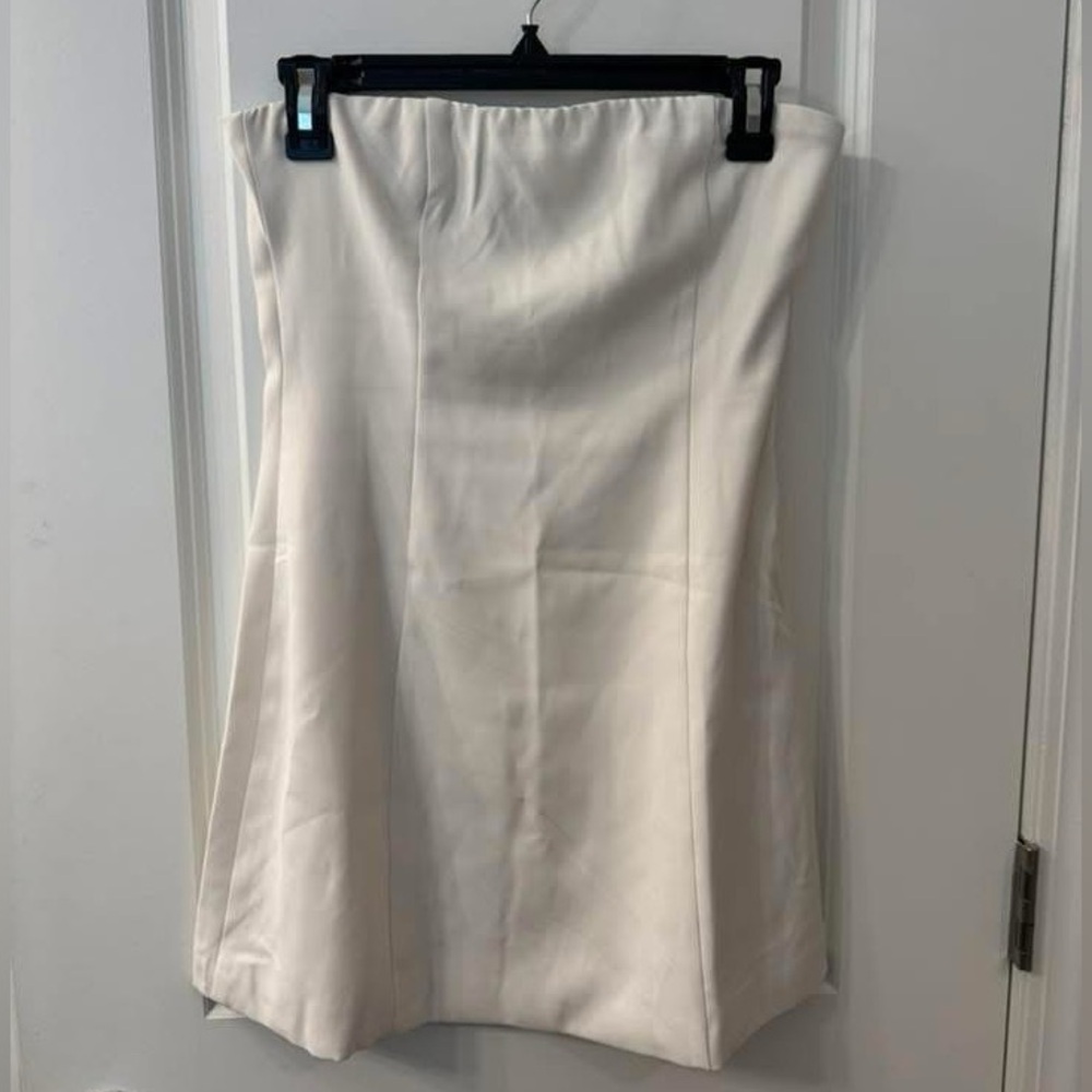 Peppermayo White Strapless Dresd